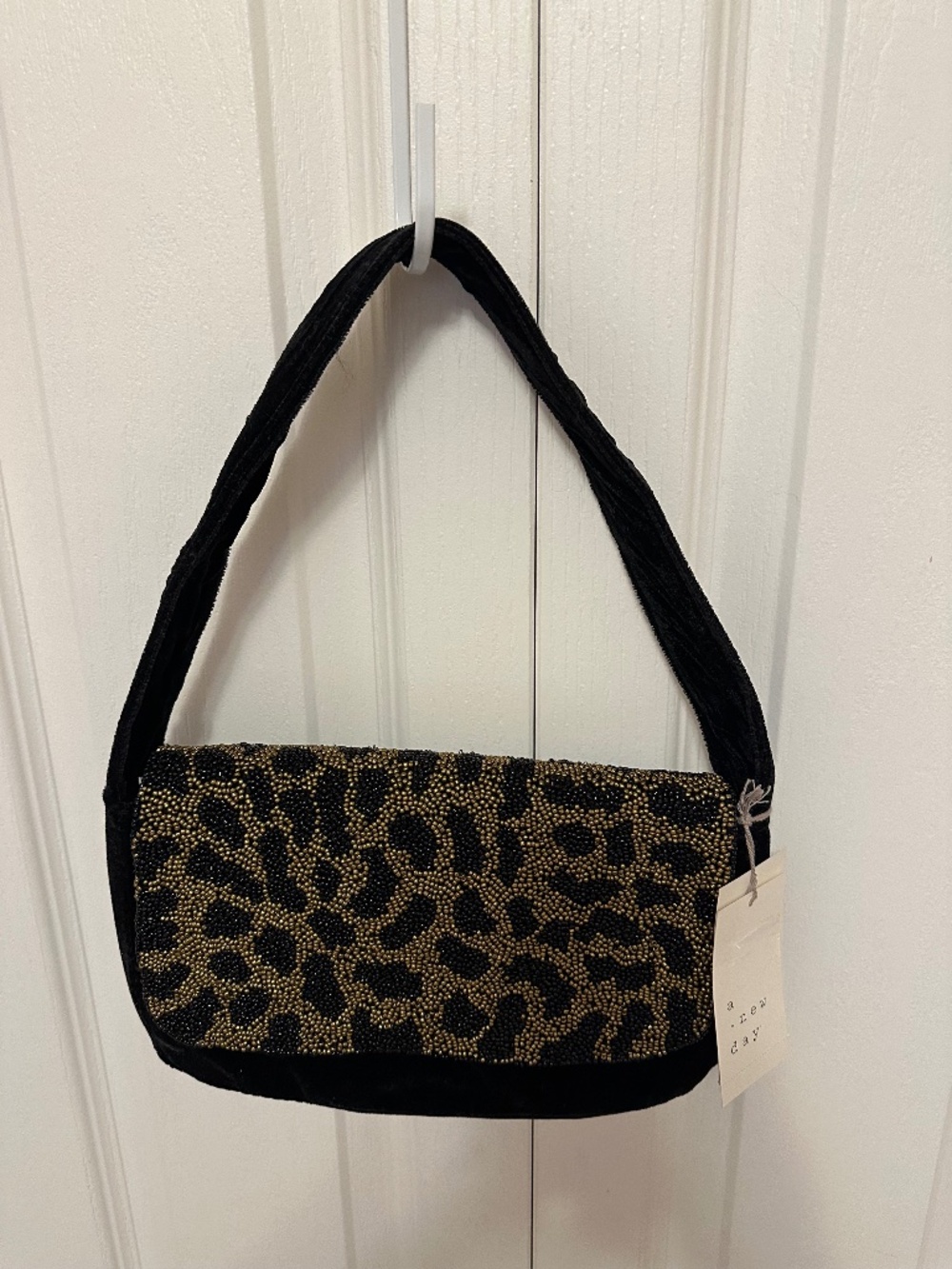 Soft velvet purse